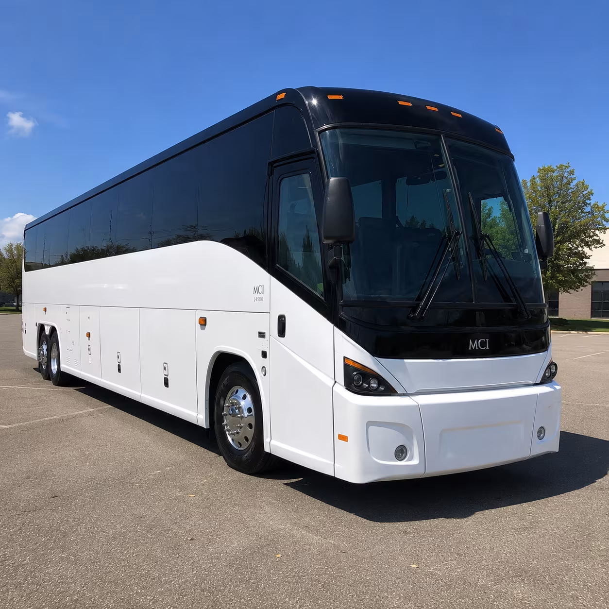 portland 45 passenger charter bus