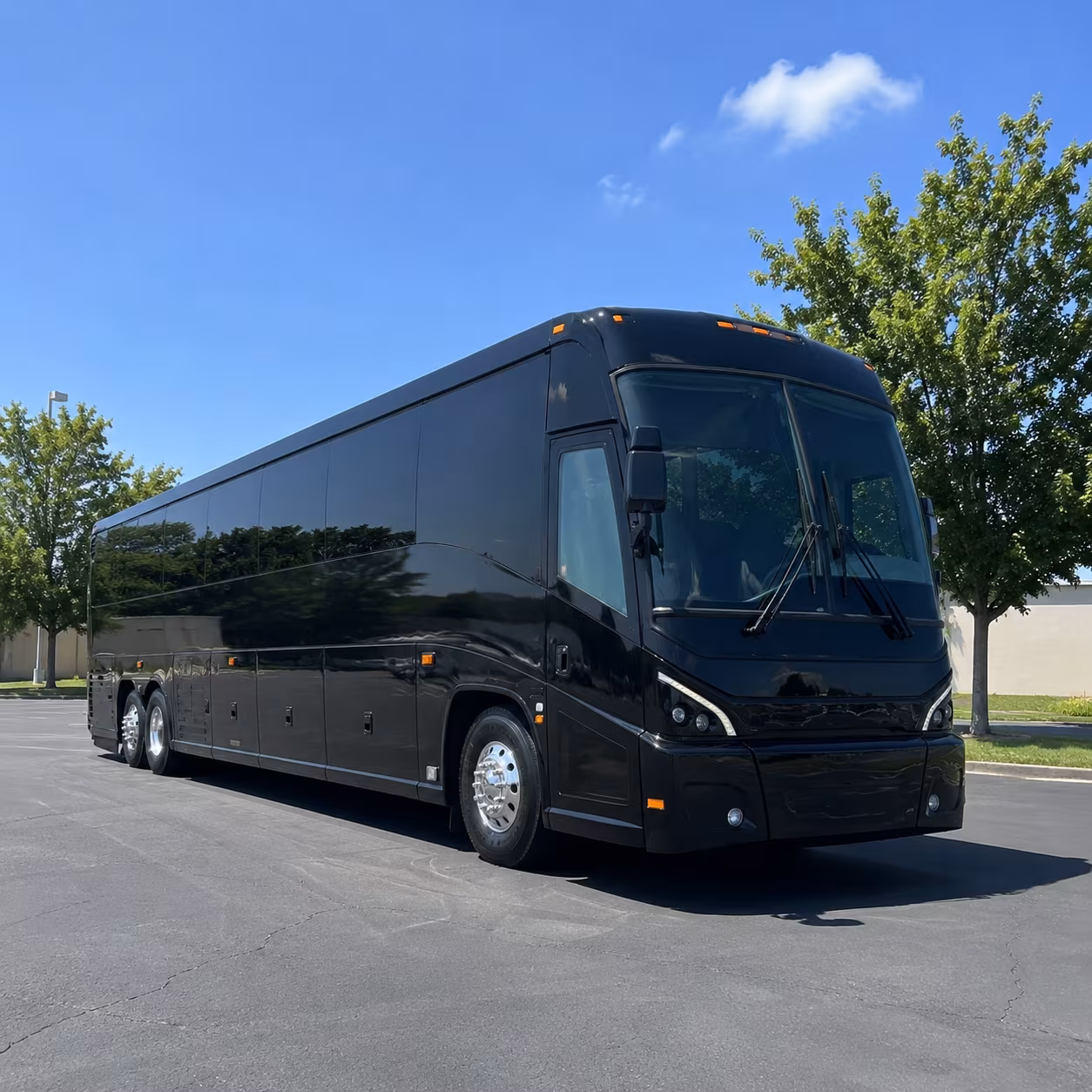 portland 56 passenger charter bus
