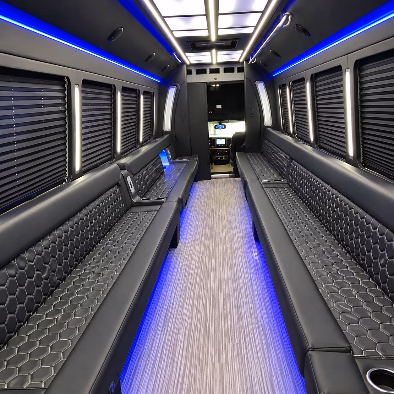 portland party bus interior