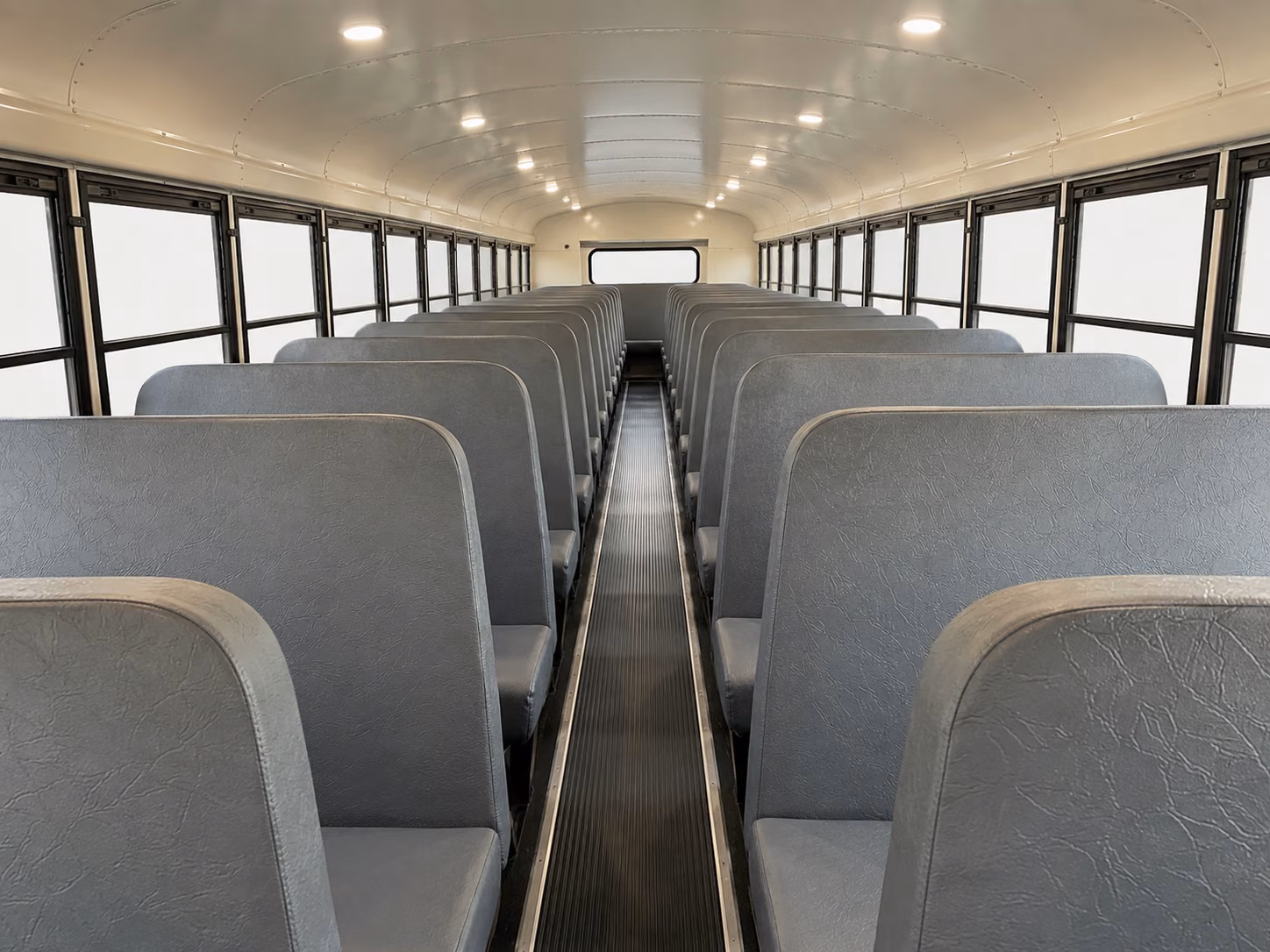 portland school bus inside