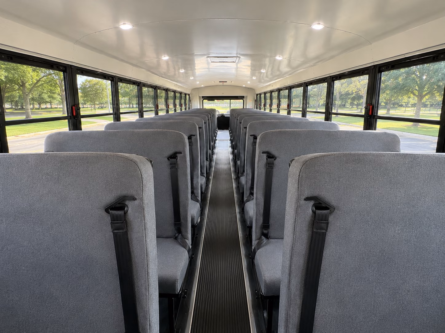 portland school bus interior