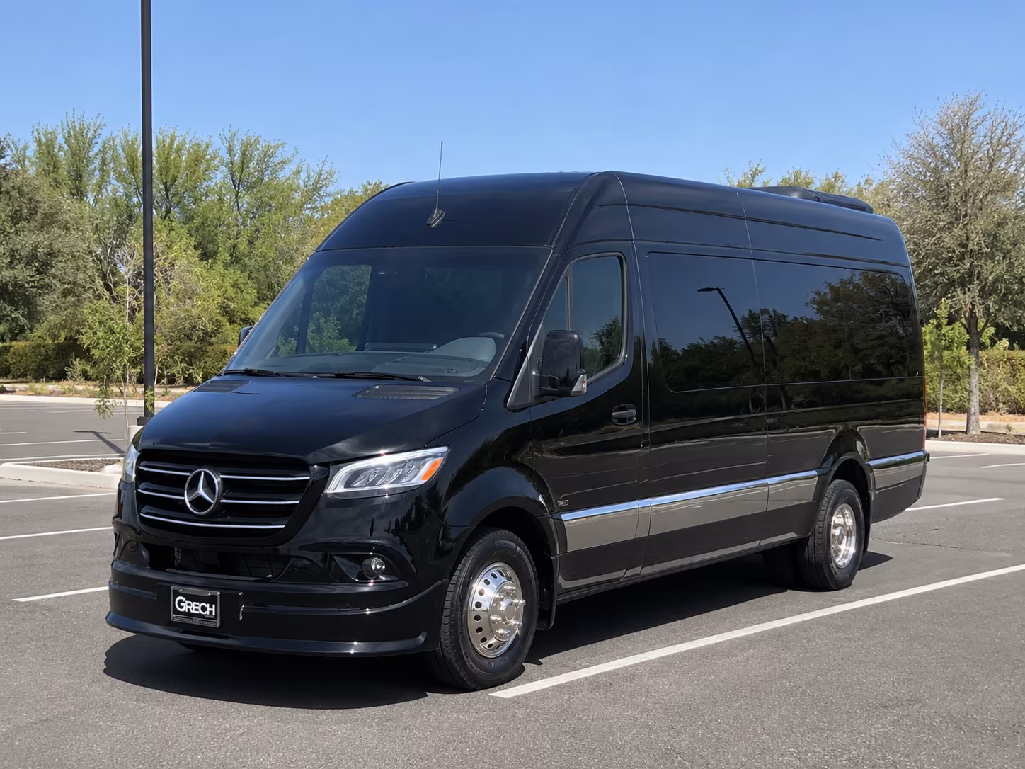 portland sprinter van with driver